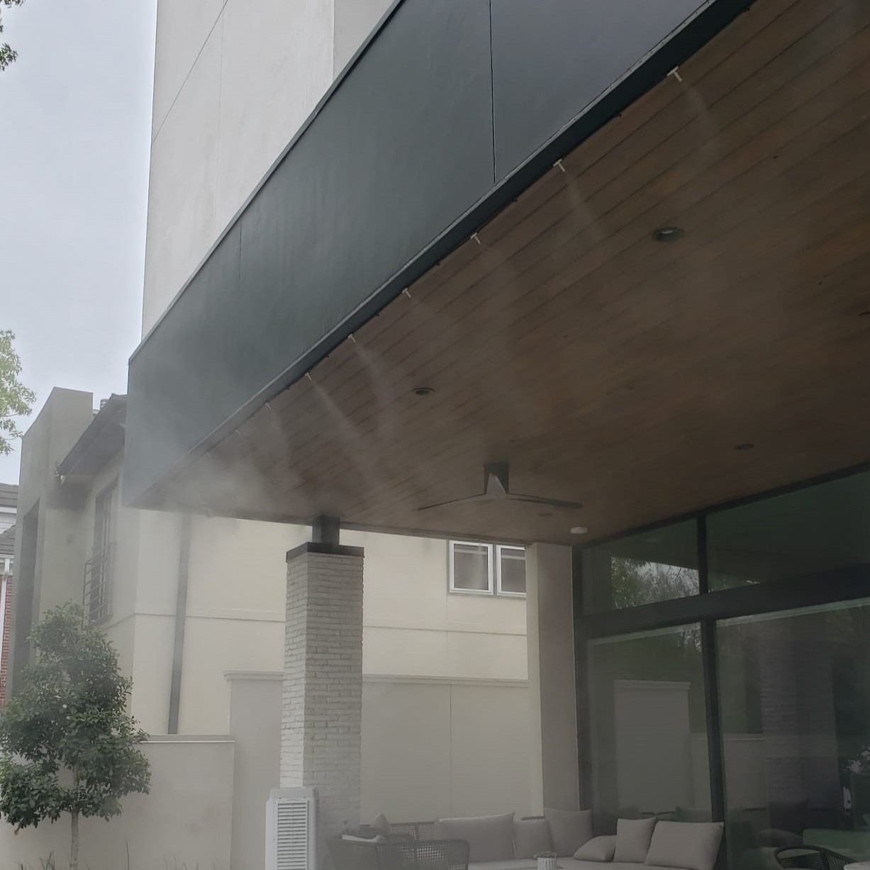 Cool Misting Installation 4